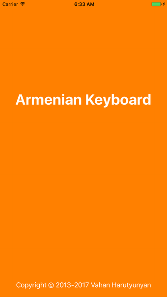 Image 0 for Armenian Keyboard origina…