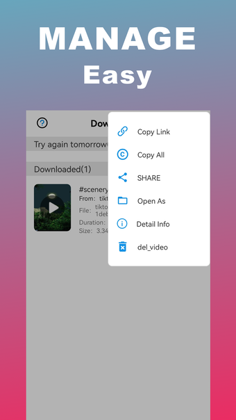 Imagen 0 para Video Downloader for Tikt…