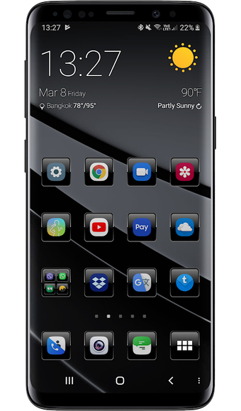 Imagen 0 para Launcher Theme - Dusk Bla…