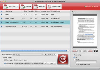 Image 0 for 4Videosoft PDF Converter