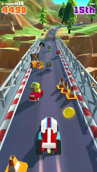 Image 0 for Blocky Racer - Endless Ra…