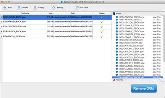 Imagen 0 para Epubor Kindle DRM Removal…