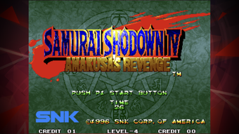 Imagen 0 para SAMURAI SHODOWN IV ACA NE…