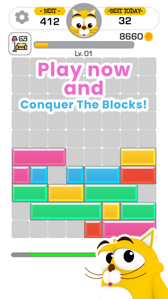 Imagen 0 para Cool Cats Block Slide