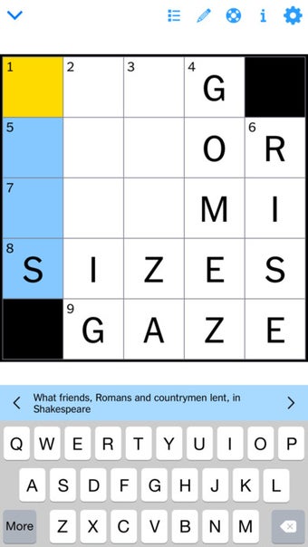 Image 0 for New York Times Crossword