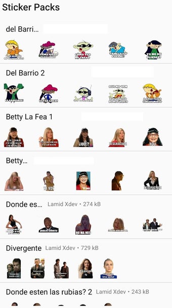 Imagen 0 para Stickers Yo soy Betty la …