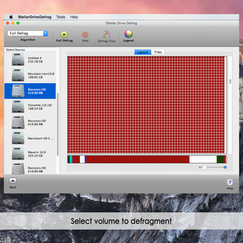 Image 0 for Stellar Drive Defrag