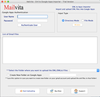 Image 0 for MailVita EML to G Suite I…