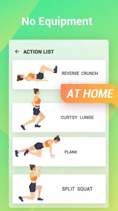Full Body Easy workout lite app for at Home