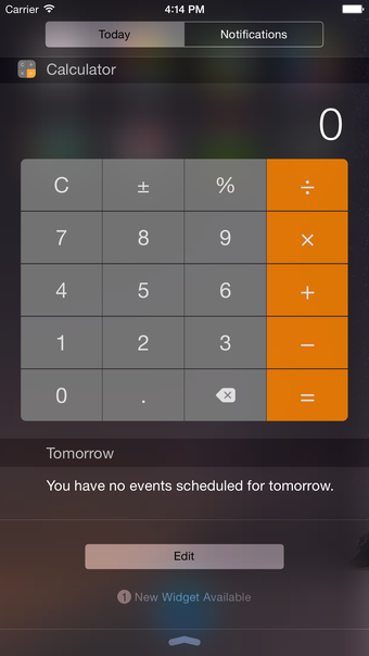 Image 0 for Calculator Widget for Not…