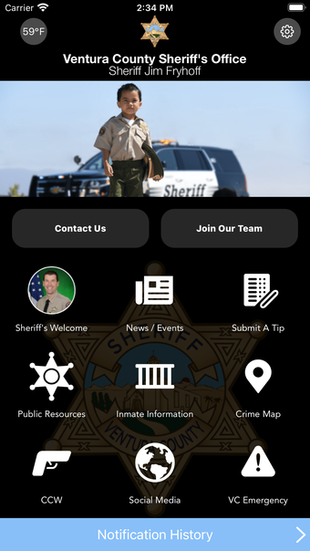 Image 0 for Ventura County Sheriff Of…