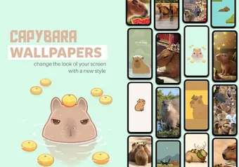 Image 0 for Capybara Wallpaper HD