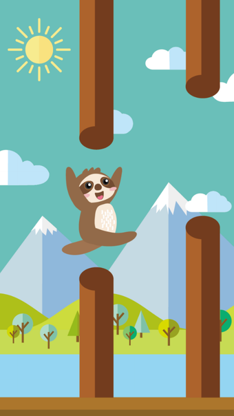 Imagen 0 para Flappy Sloth - Sky Advent…