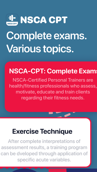 Imagen 0 para NSCA CPT Fitness Prep