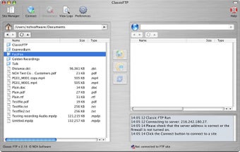 Image 0 for Classic FTP Free Mac FTP …