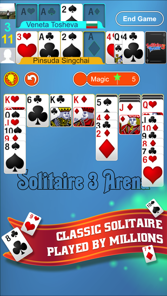 Image 0 for Solitaire 3 Arena