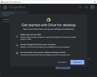 Imagen 2 para Google Drive for Desktop