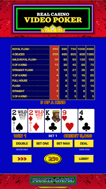 Image 0 for Video Poker Vegas