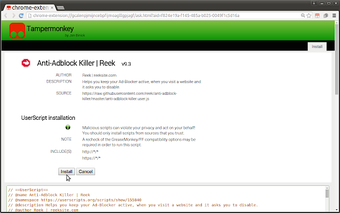 Image 1 for Tampermonkey