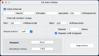 GS Auto Clicker - Auto Tap