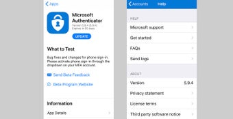 Image 1 for Microsoft Authenticator