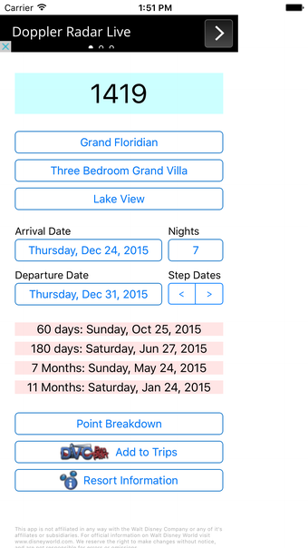 Image 0 for DVC Calculator