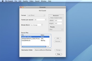 flv crunch for mac free download