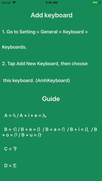 Image 0 for Best Amharic Keyboard