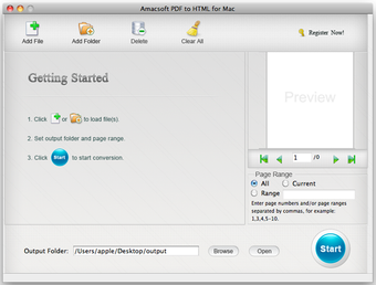 Image 0 for Amacsoft PDF to HTML for …