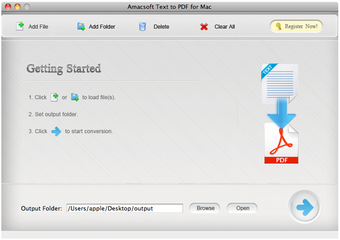 Image 0 for Amacsoft Text to PDF for …