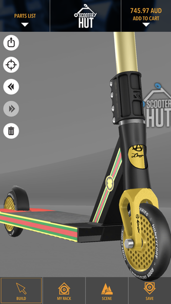 Imagen 0 para Scooter Hut 3D Custom Bui…