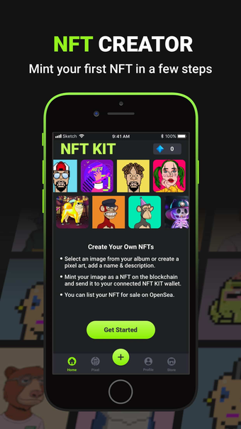 Image 0 for NFT Kit: Pixel Art NFT Cr…