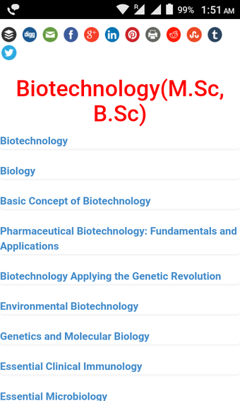 Image 0 for BioTech Study App