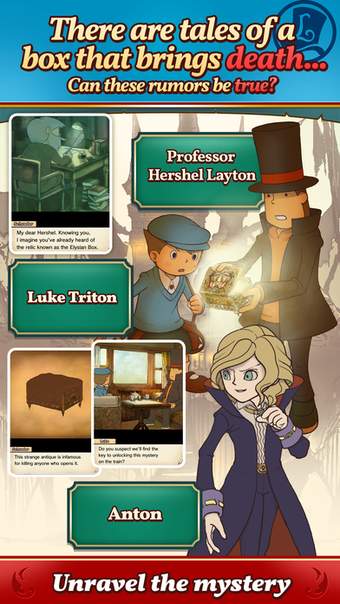 Image 0 for Layton: Diabolical Box in…