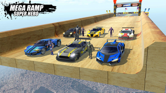 Imagen 0 para Super Hero Mega Ramp Car …