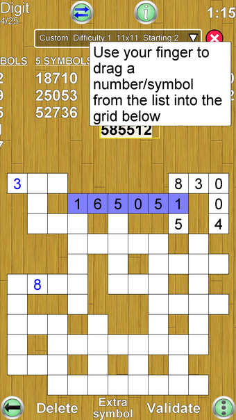 Image 0 for Number Fit Puzzle