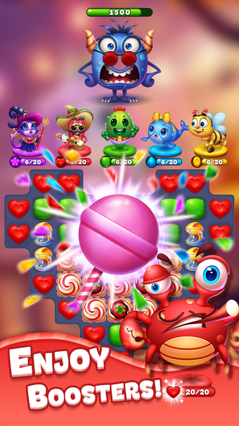 Imagen 0 para Candy Match: Friends Batt…