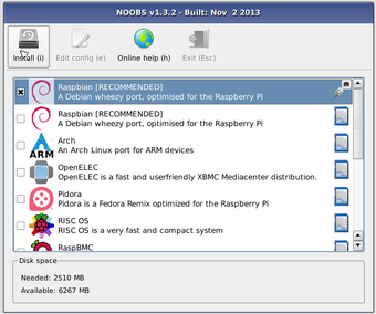 Image 1 for Noobs for Raspberry Pi