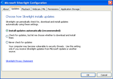 Game Support Microsoft Silverlight