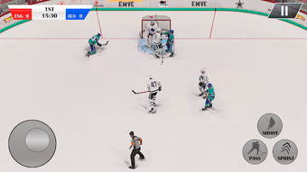 Imagen 0 para Ice Hockey Games 3D Ice R…