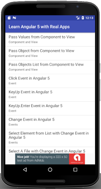 Imagen 0 para Learn Angular 5 with Real…