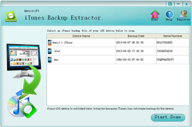 iTunes Backup Extractor for Mac