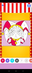 Virtual Circus Coloring Book