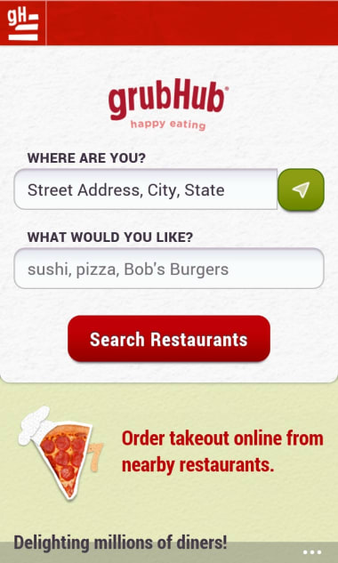Grubhub Food Delivery & Takeout