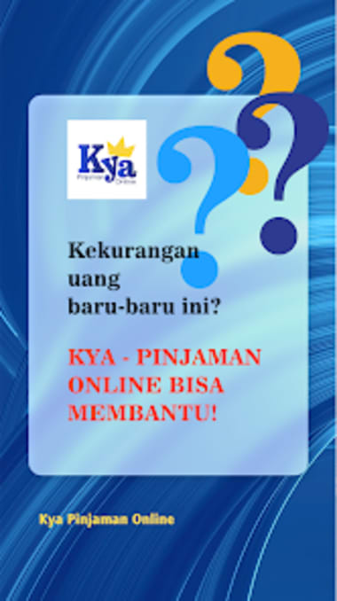 Kya-Pinjaman Online