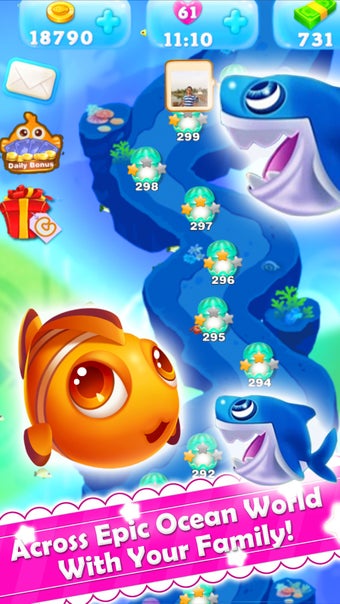 Imagen 0 para Charm Fish - Match 3 ques…