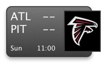 Image 0 for NFL Schedule Widget