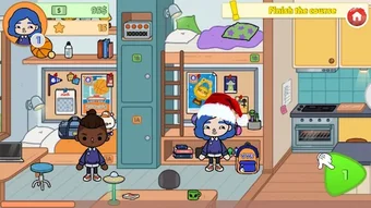 Toca Boca School routine Image