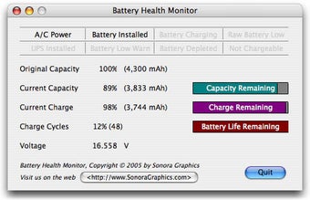 Image 0 for Battery Health Monitor