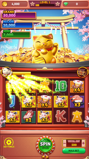 Image 0 for Lucky Cat: Japanese slots